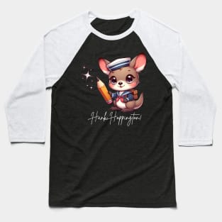 Hank Hoppington - Anime - Kid's Fashion Baseball T-Shirt